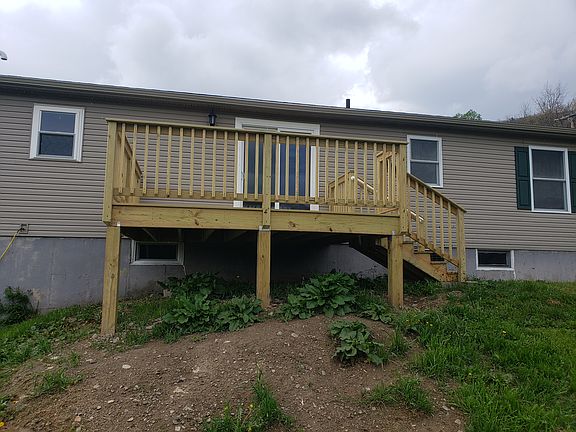 New deck added to the back.