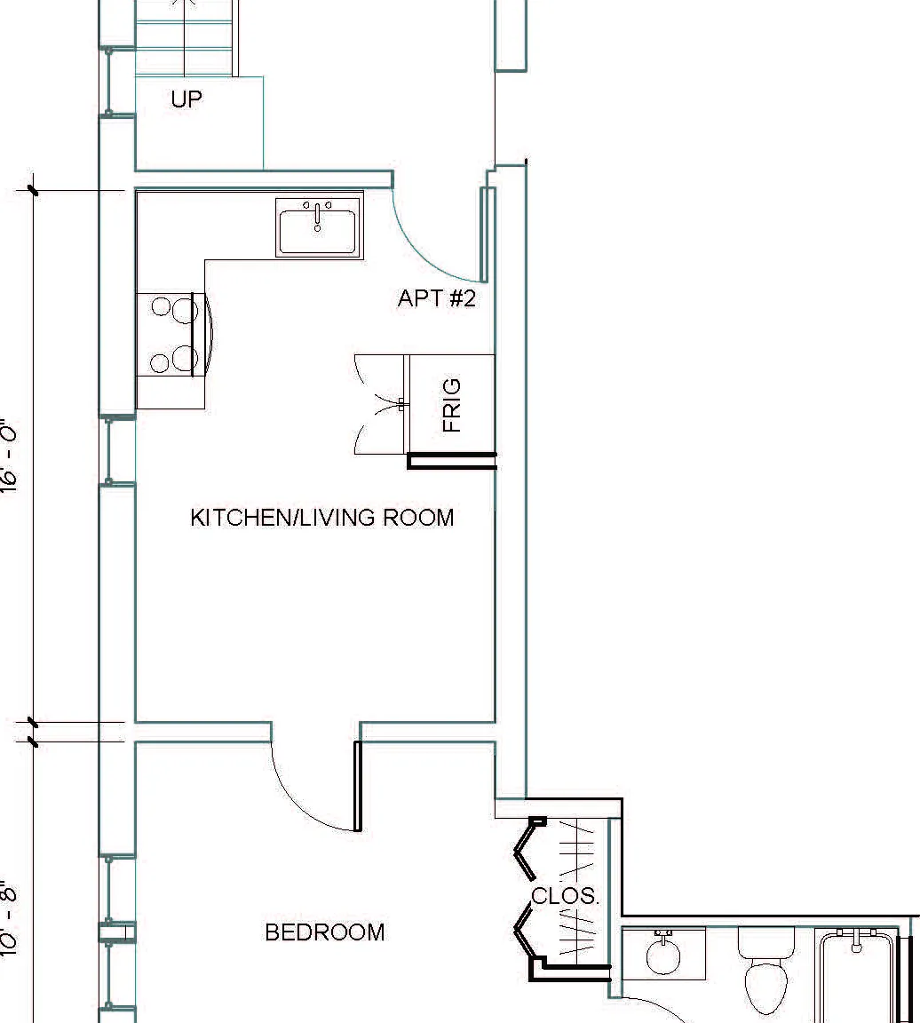 1 bed, 365 sqft, $950 — Photo 1