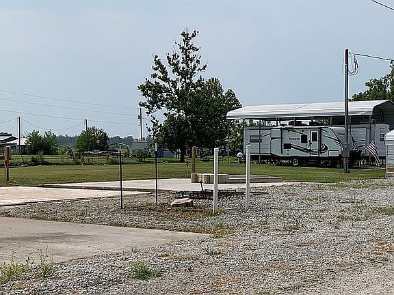 Middle/North of lot.