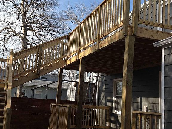 after back yard