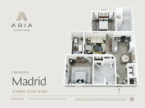 Floor plan Madrid