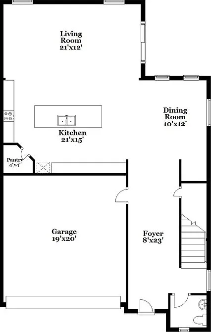 4 bed, 2.5 bath, 2482 sqft, $2,780 — Photo 2