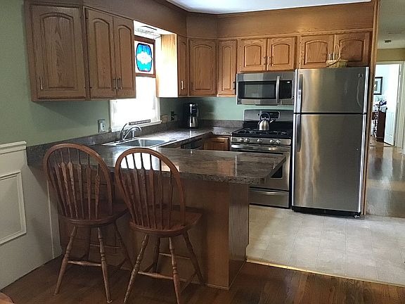 Kitchen with s.s. Appliances