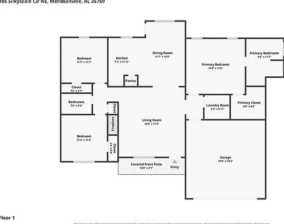 3 bed, 2.0 bath, 1555 sqft, $1,575 — Photo 2