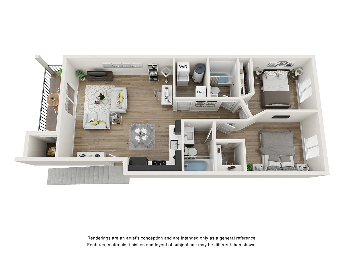 Floor plan Mendel