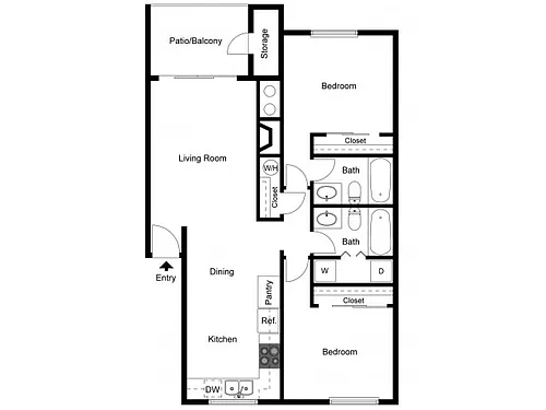 Floor plan B4