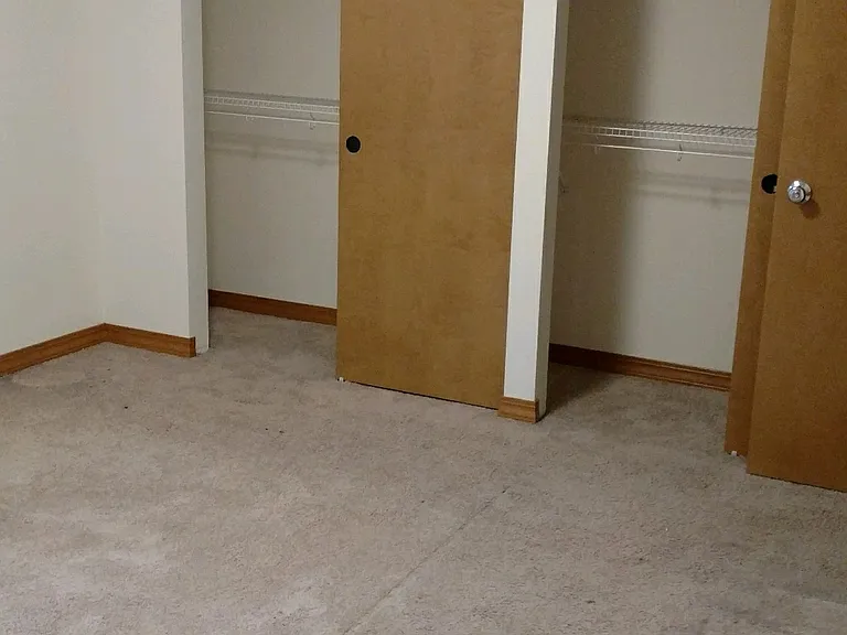 main bdrm double closets