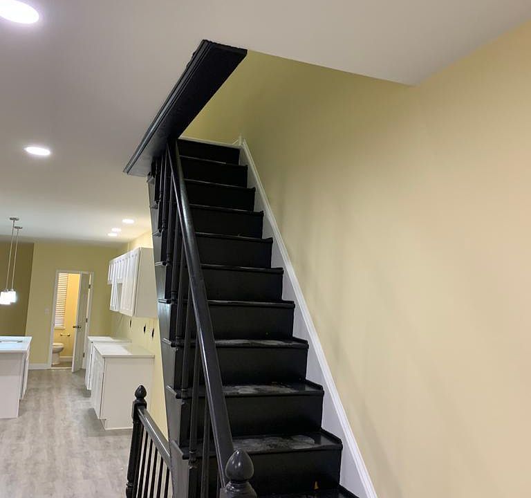 Kitchen & half bathroom