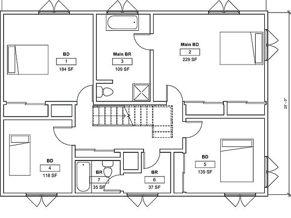 Second Level Floorplan