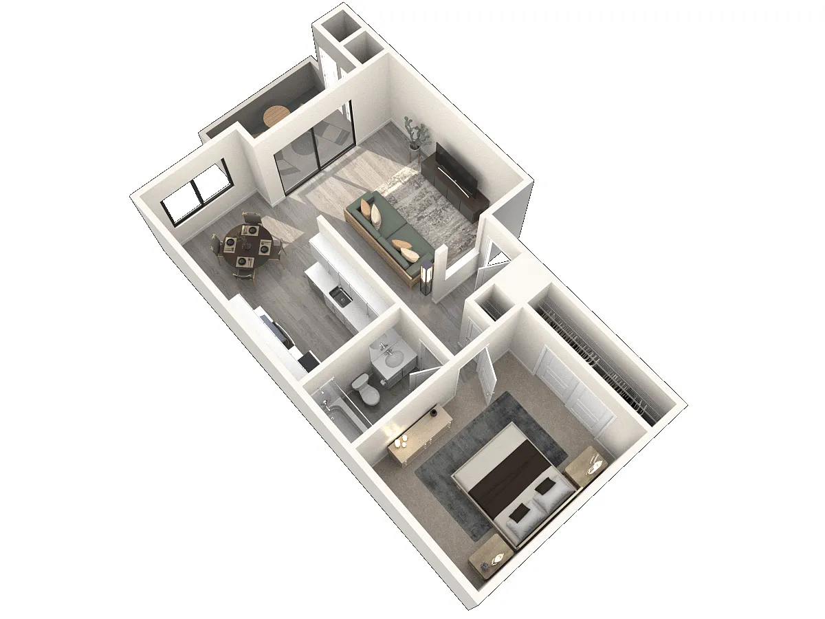 Floor plan Plan A