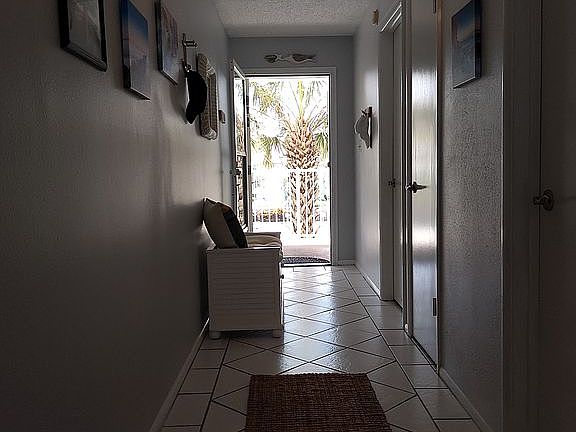 View from LR to front door