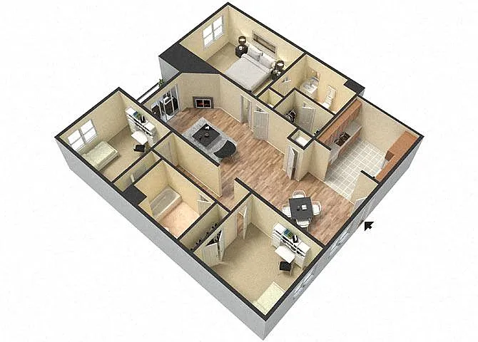Floor plan Provence