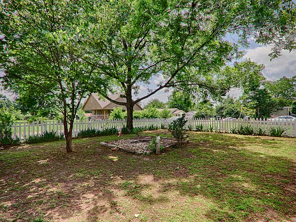 Cute white picket fence