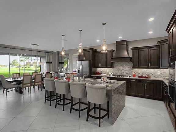 Arlington Model Floor plan at On Top of the World Communities Kitchen