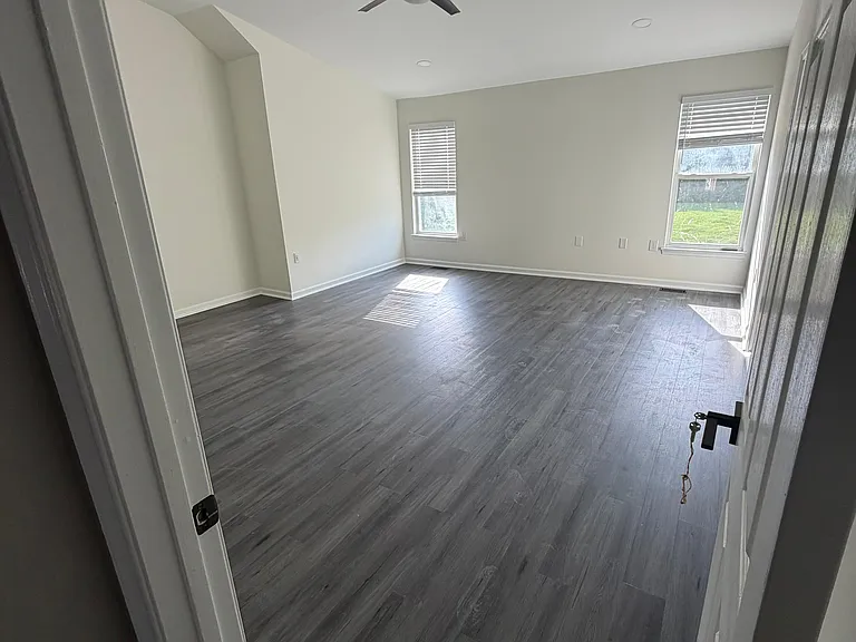 View of the spacious main bedroom