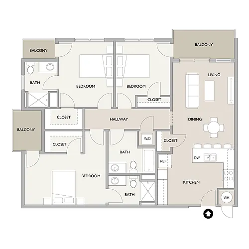 Floor plan Como
