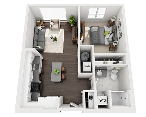 Floor plan B-B4