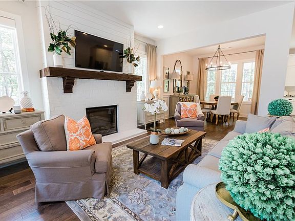 Example of completed home