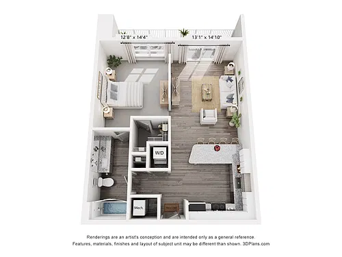 Floor plan The Haven | S2