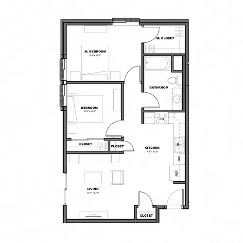 Floor plan B1p