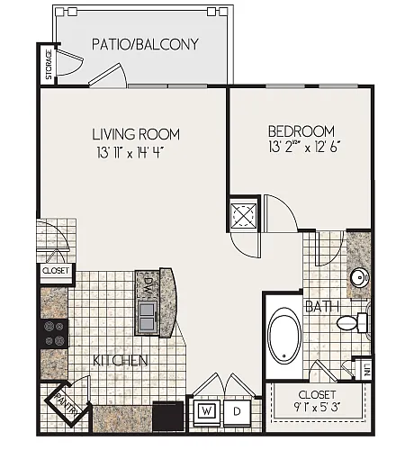 Floor plan A1
