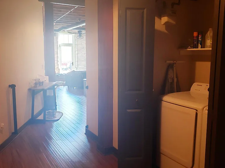 Apartment 701 Hallway and Laundry Closet