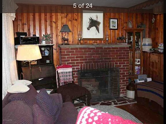 Living Room with Fireplace