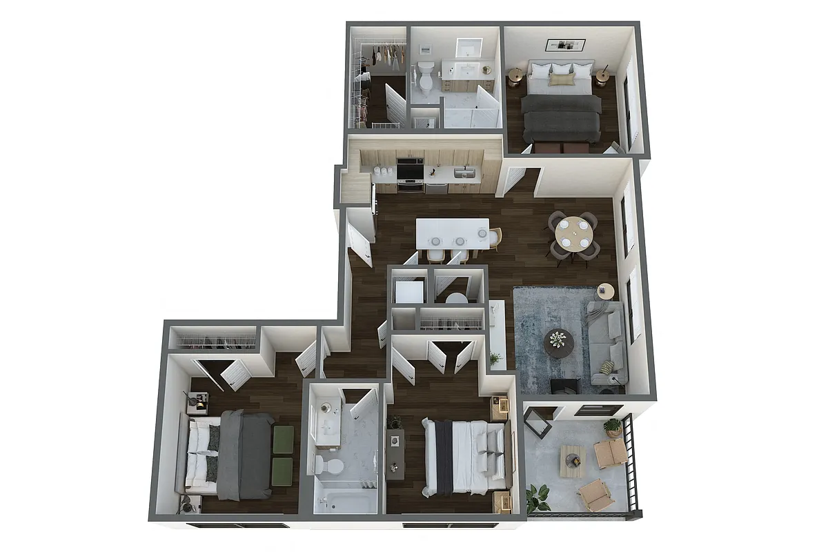 Floor plan Peachtree