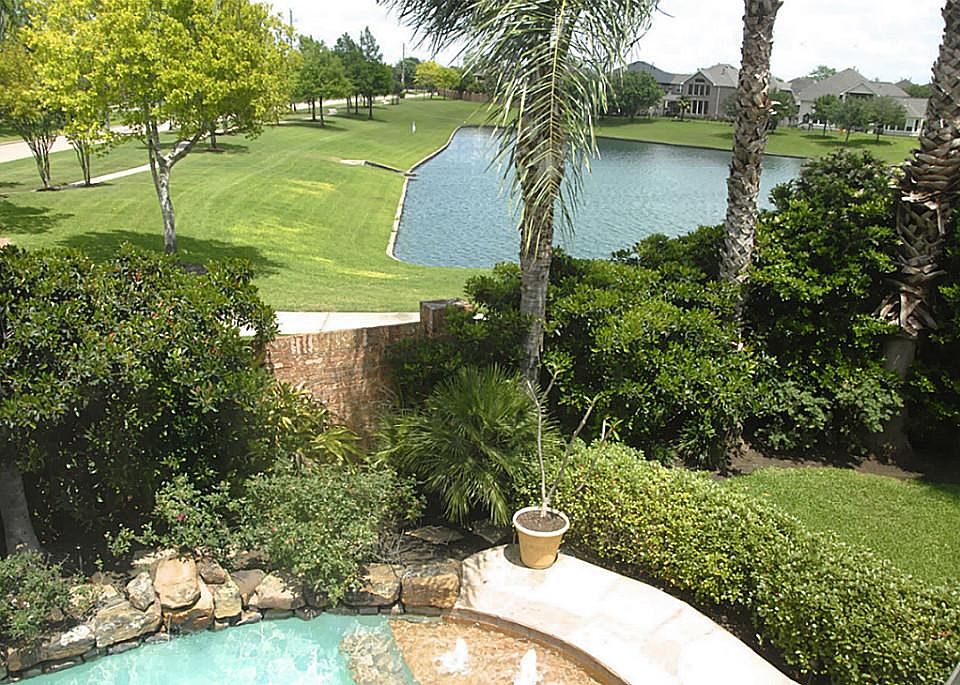 Peaceful view from the upstairs game room