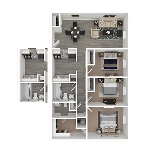 Floor plan White Oak