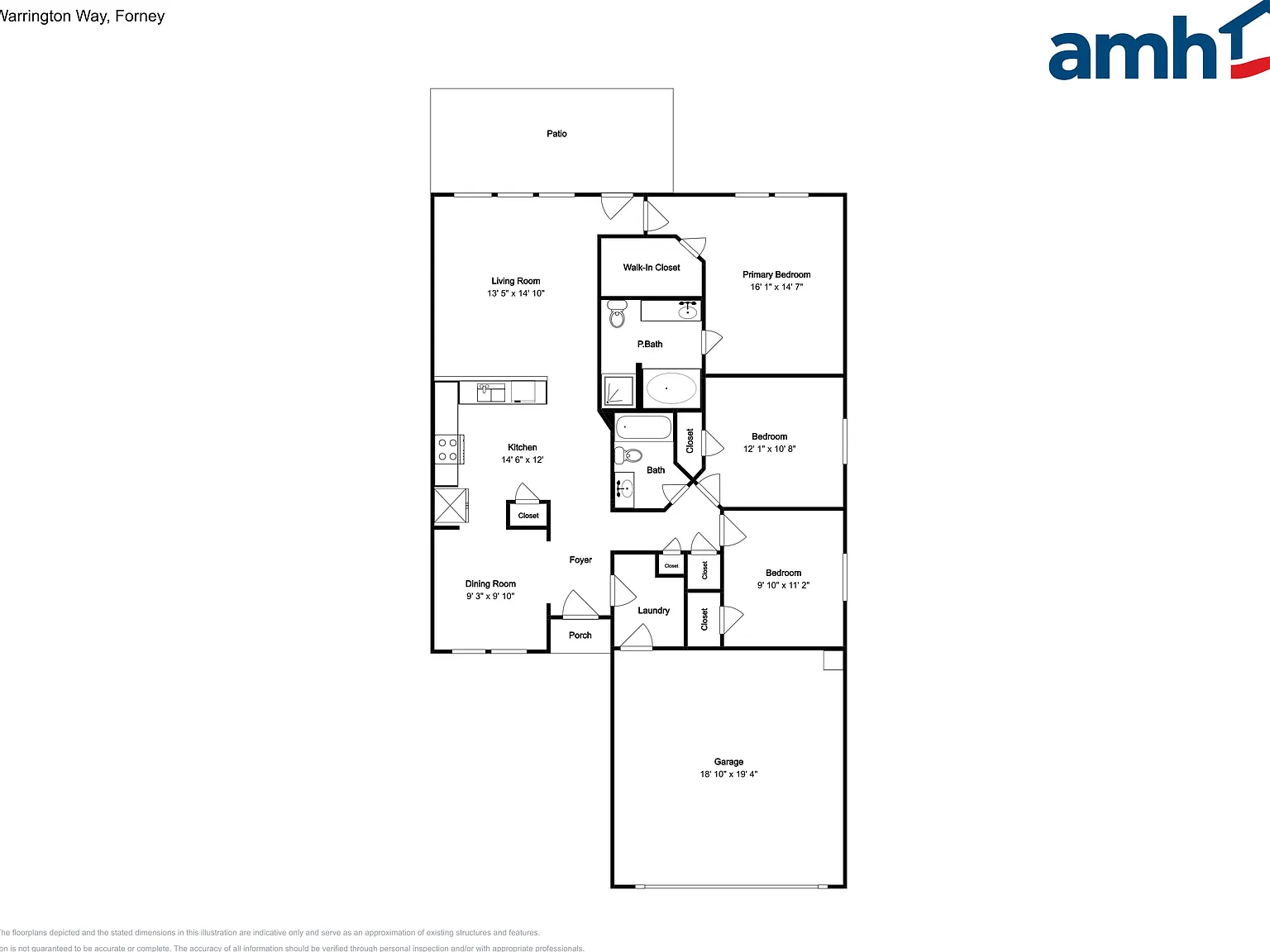 3 bed, 2.0 bath, 1508 sqft, $1,845 — Photo 2