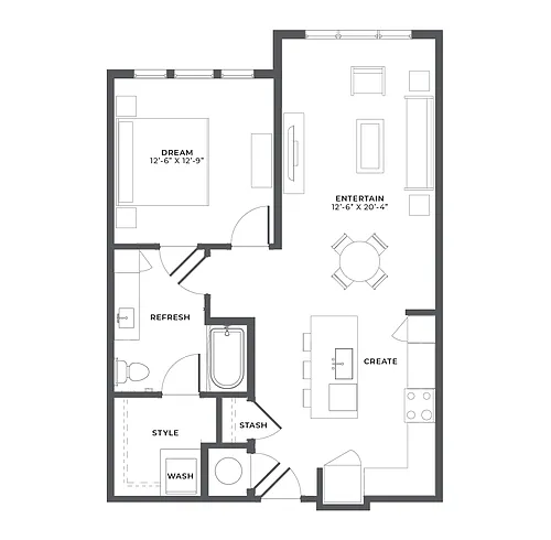 Floor plan A2c