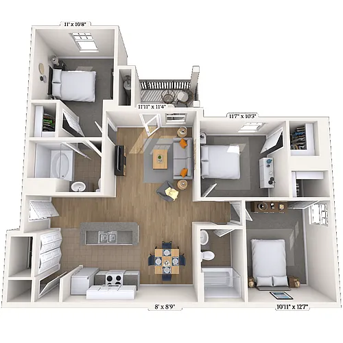 Floor plan 32A