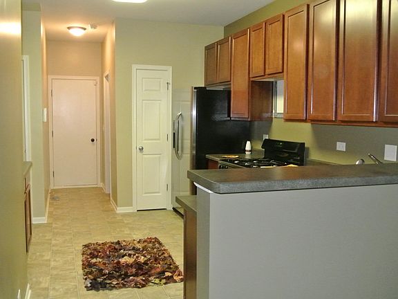 Looking into kitchen from dining room