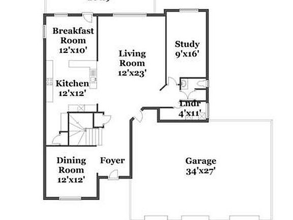 floor plan down
