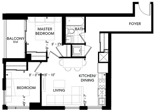 Floor plan 312
