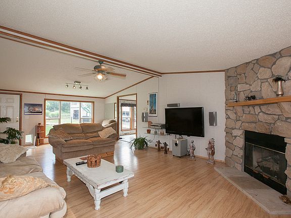 Tall ceilings in living room