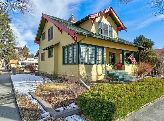 This beautiful Victorian home sits on a spacious and treed corner lot.
