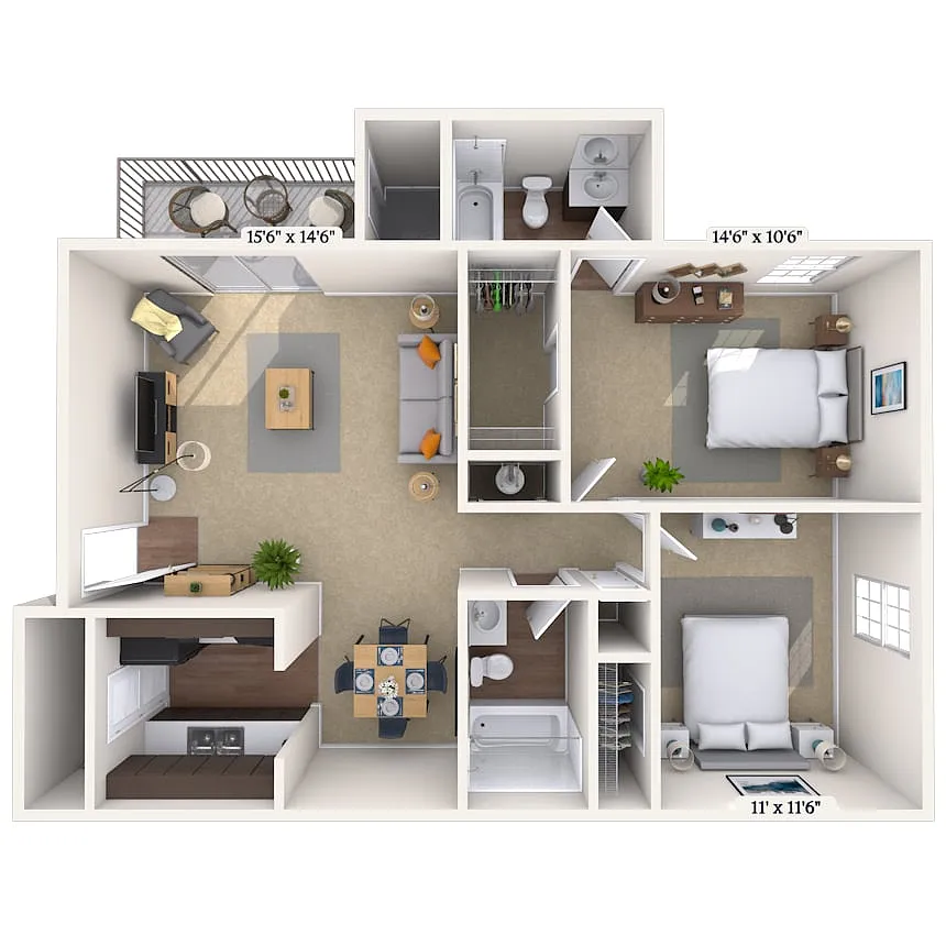 Floor plan The Augusta