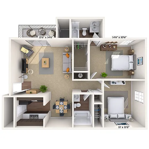 Floor plan The Augusta