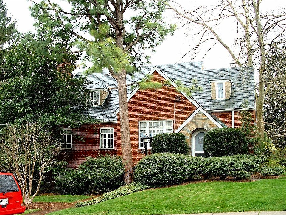 Gracious curb appeal and plenty of on-street and off street parking.