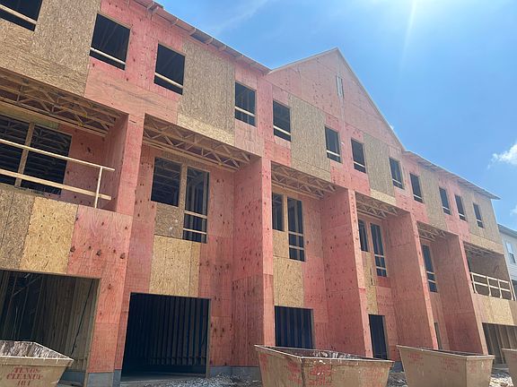 Rear Elevation Construction Progress.