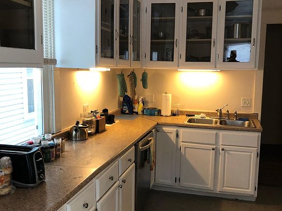 Lots of cabinets and counter space