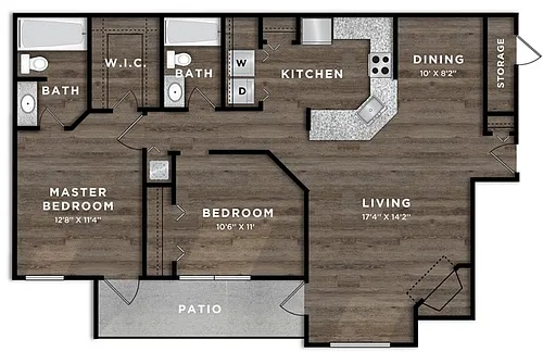 Floor plan B2