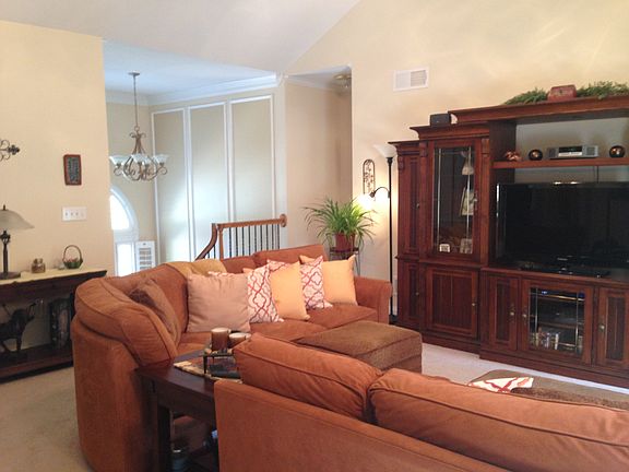 Living room and entry