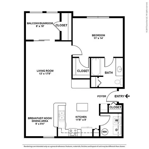 Floor plan A1