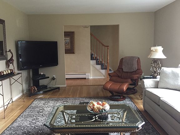 Living room facing hall