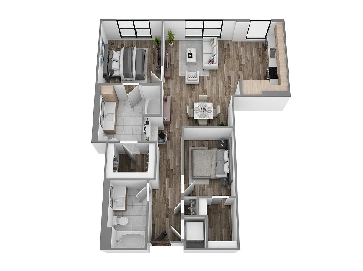 Floor plan B3