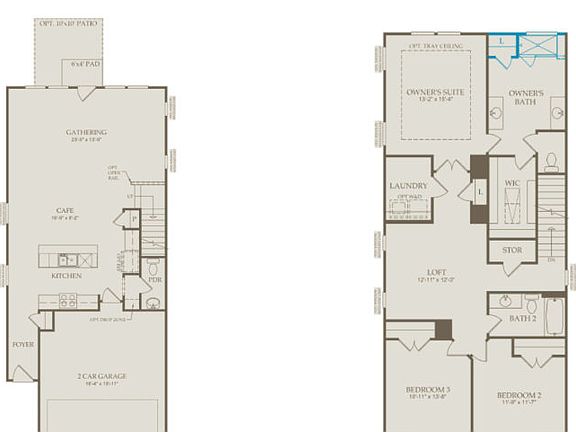 Floor Plan Level 1 Level 2