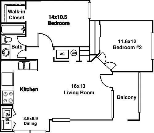 Floor plan 2A Renovation 2